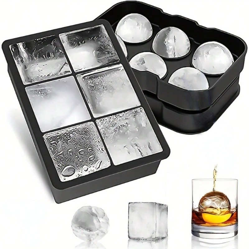 Ice Mold Sphere - Cetakan Es Batu Silikon Premium dengan