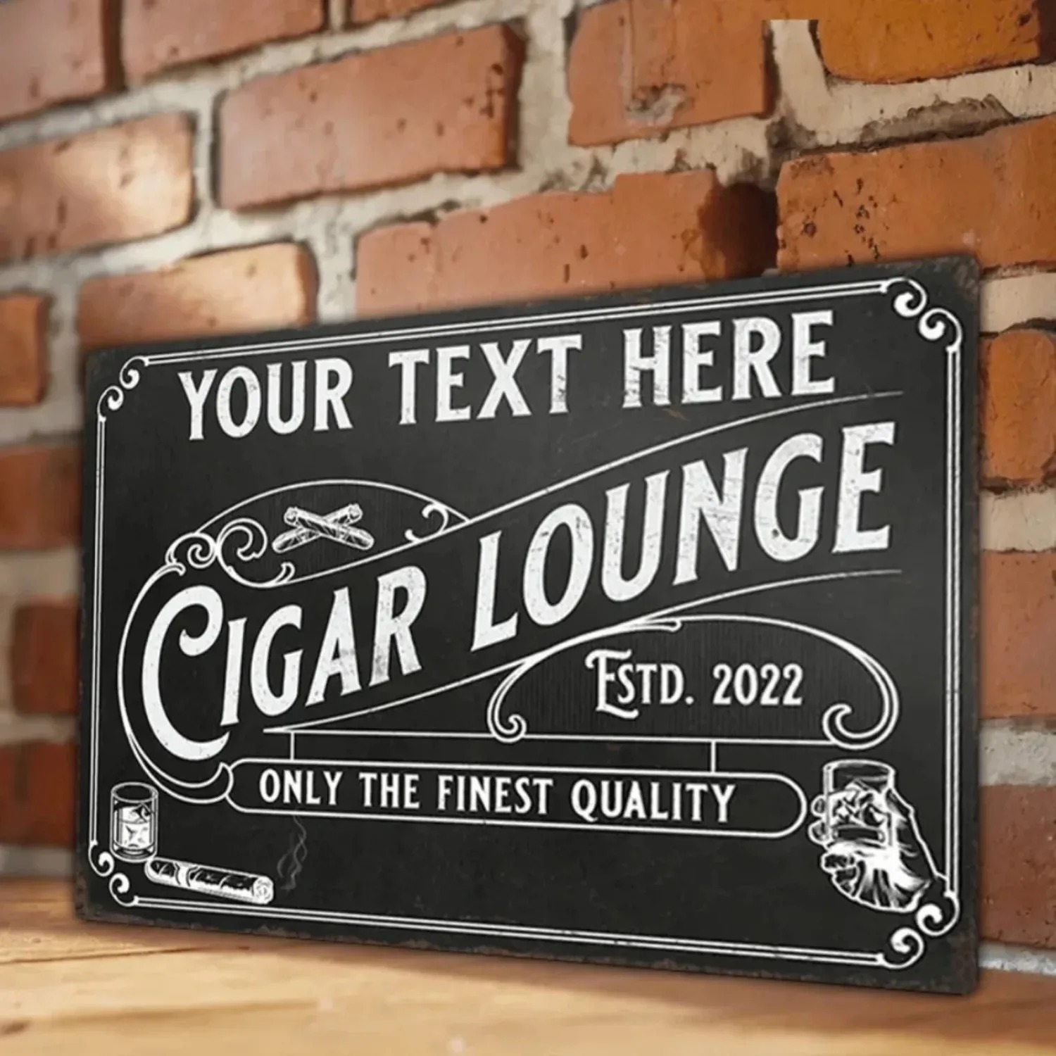 CIFbuy, Plakat Aluminium Berte - Home Bar Lounge ulasan dan harga