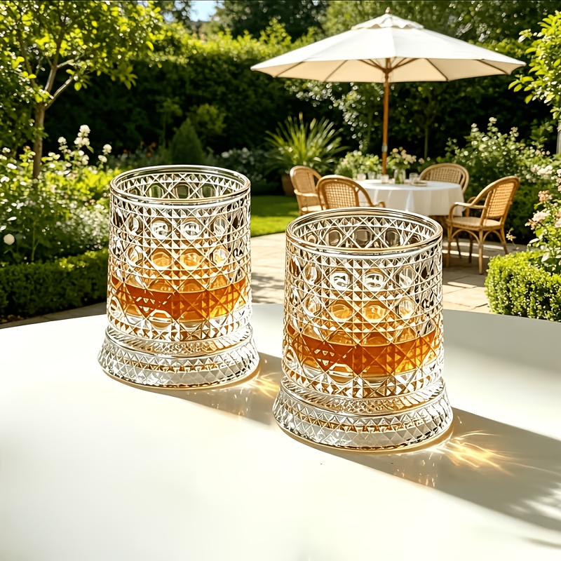 Set Gelas Wiski Kristal 2 Buah - Home Bar Set ulasan dan harga
