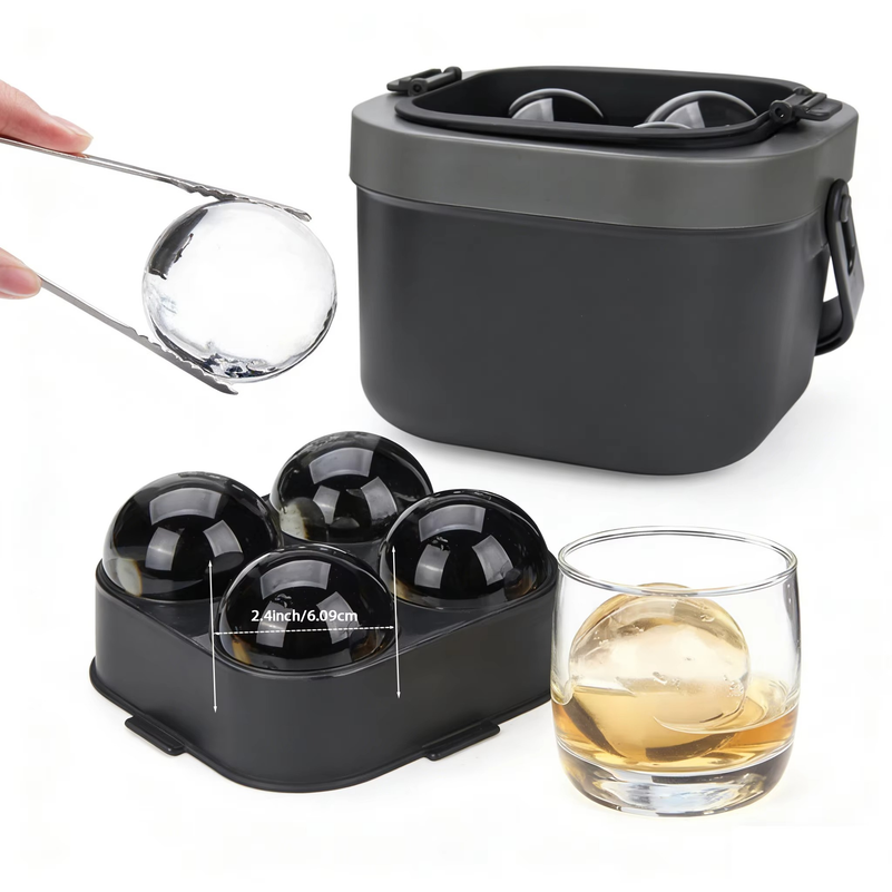 Cetakan Es Bola Kristal Jernih - Ice Mold Sphere ulasan dan harga